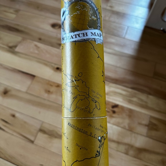 Luckies of London scratch map of the world poster - Picture 7 of 7